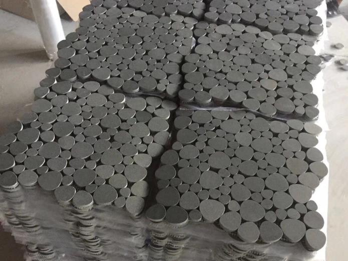 Black Basalt Chipped Mosaic GFM-004